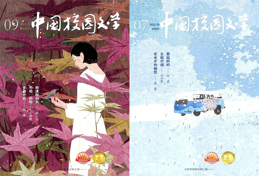 中国校园文学样刊图片