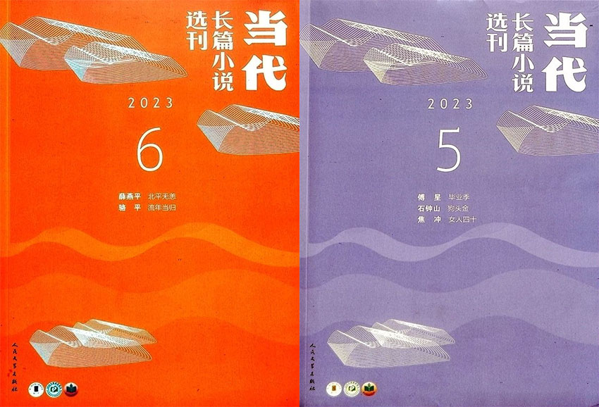 当代长篇小说选刊样刊图片
