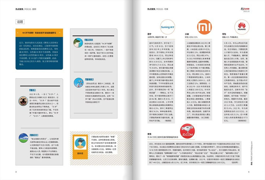 人力资源样刊图片