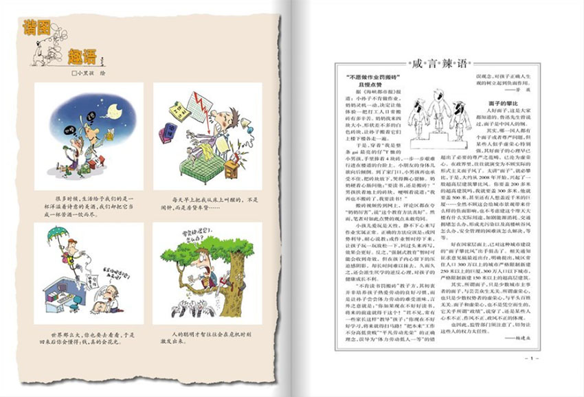 杂文月刊样刊图片