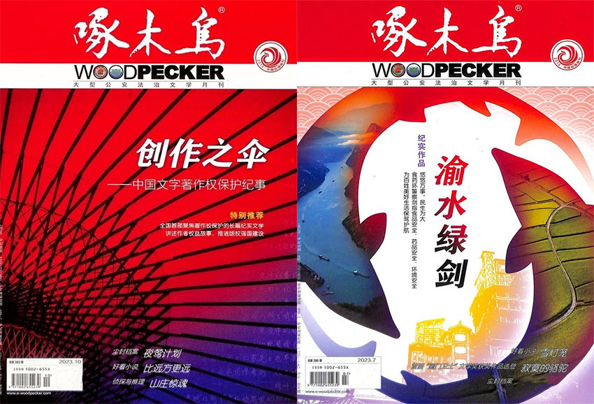 啄木鸟样刊图片