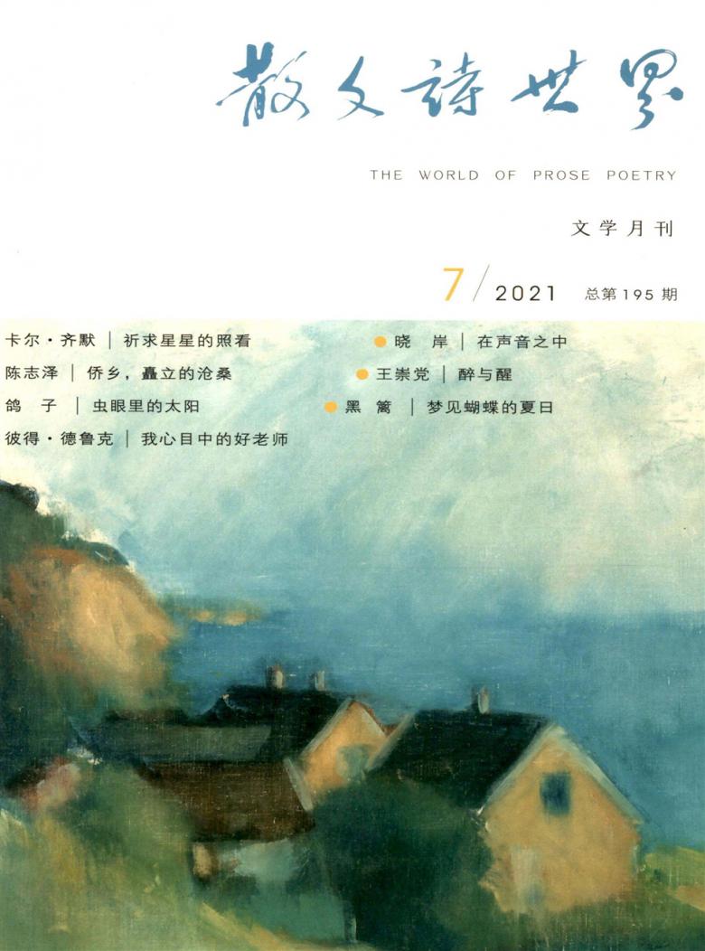 散文诗世界杂志封面