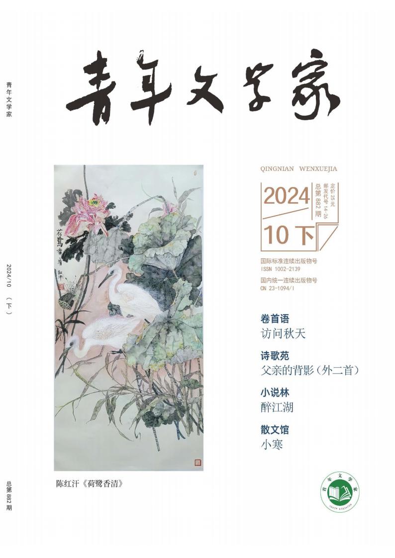青年文学家杂志封面