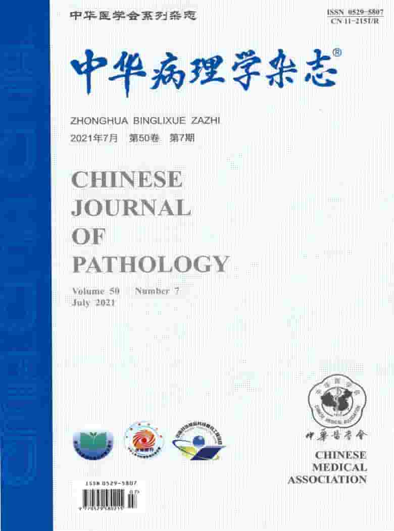 中华病理学杂志封面