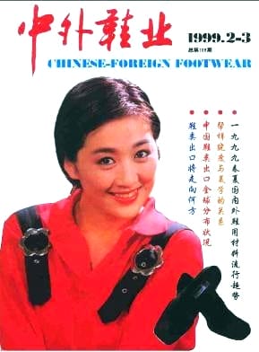 中外鞋业杂志封面