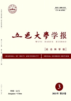 五邑大学学报杂志封面