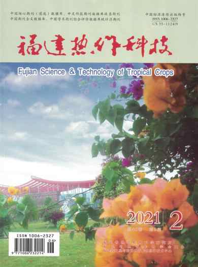 福建热作科技杂志封面