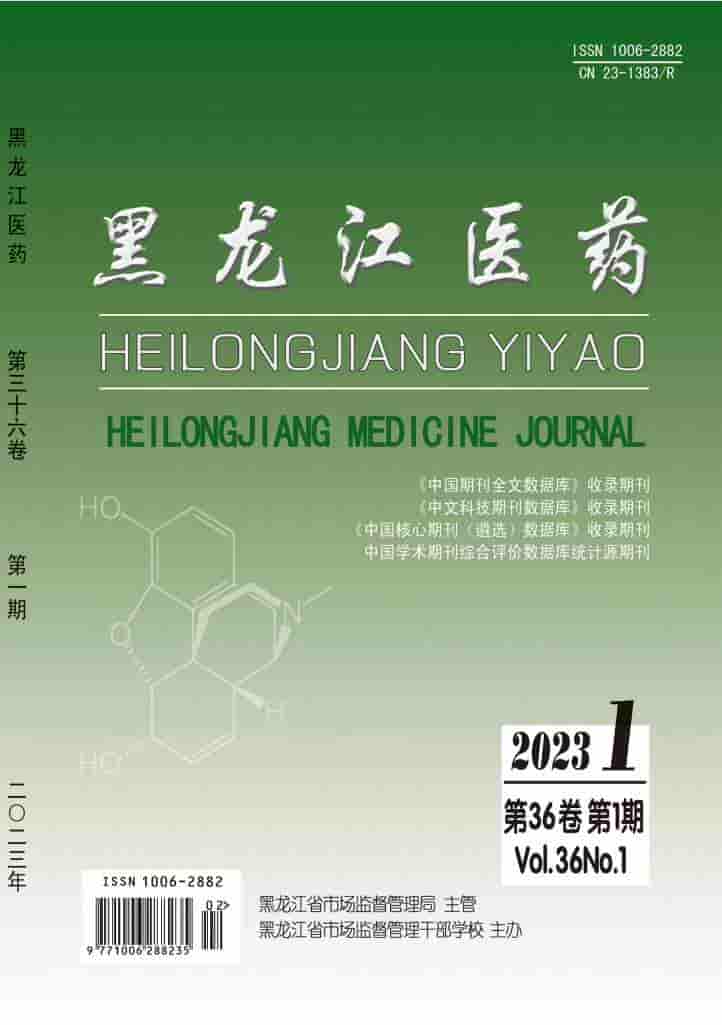 黑龙江医药杂志封面